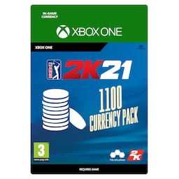 PGA TOUR 2K21: 1100 Currency Pack - XBOX One