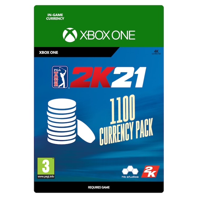 PGA TOUR 2K21: 1100 Currency Pack - XBOX One