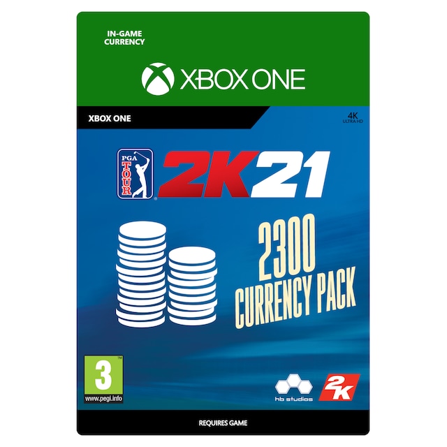 PGA TOUR 2K21: 2300 Currency Pack - XBOX One
