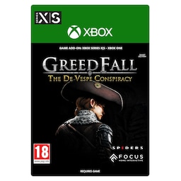 GreedFall - The De Vespe Conspiracy - XBOX One,Xbox Series X,Xbox Seri