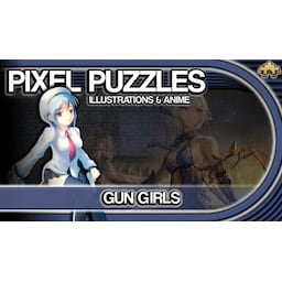 Pixel Puzzles Illustrations & Anime - Jigsaw pack: Gun Girls - PC Wind