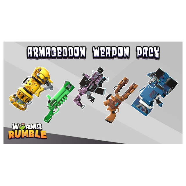 Worms Rumble - Armageddon Weapon Skin Pack - PC Windows