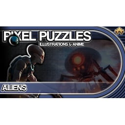 Pixel Puzzles Illustrations & Anime - Jigsaw pack: Aliens - PC Windows