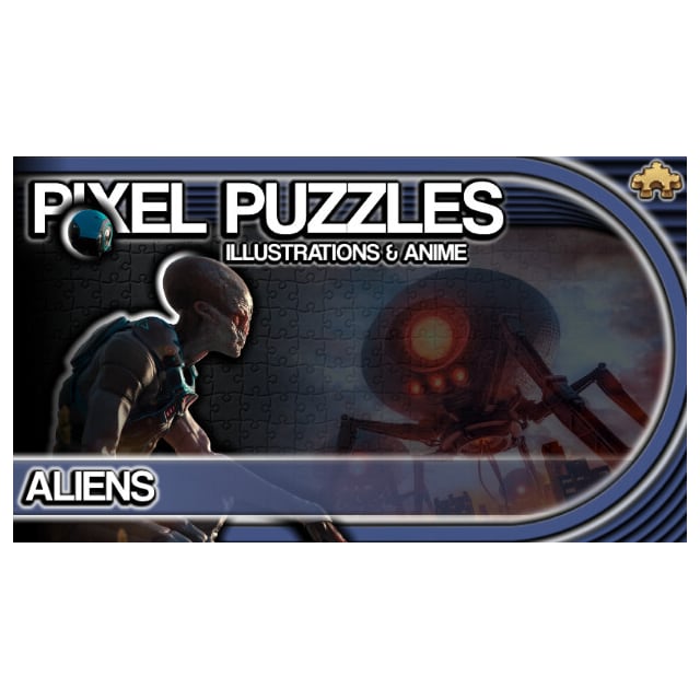 Pixel Puzzles Illustrations & Anime - Jigsaw pack: Aliens - PC Windows