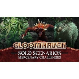 Gloomhaven - Solo Scenarios: Mercenary Challenges - PC Windows,Mac OSX