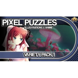 Pixel Puzzles Illustrations & Anime - Jigsaw Pack: Variety Pack 1 - PC