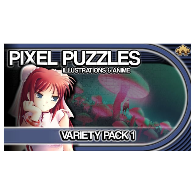Pixel Puzzles Illustrations & Anime - Jigsaw Pack: Variety Pack 1 - PC