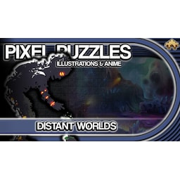 Pixel Puzzles Illustrations & Anime - Jigsaw Pack: Distant Worlds - PC