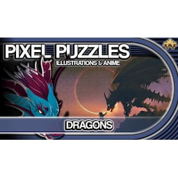 Pixel Puzzles Illustrations & Anime - Jigsaw Pack: Dragons - PC Window