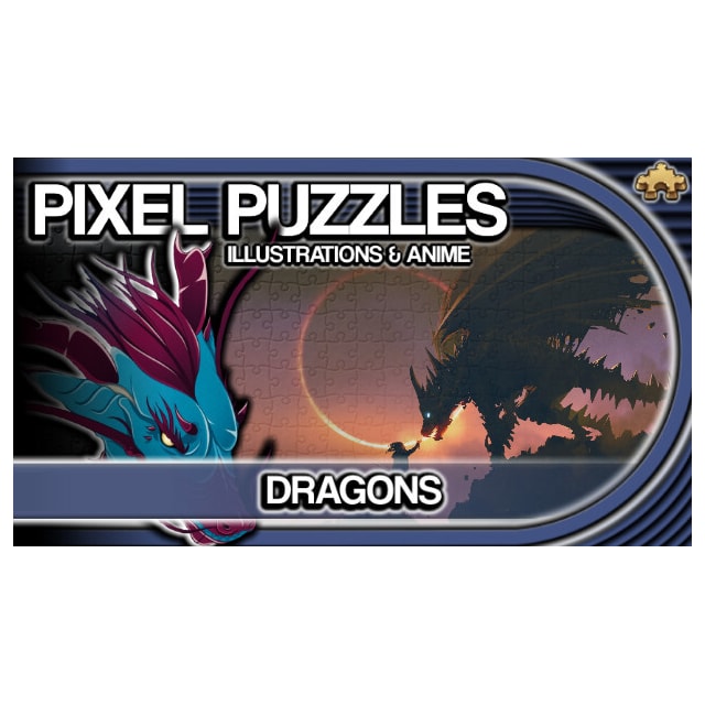 Pixel Puzzles Illustrations & Anime - Jigsaw Pack: Dragons - PC Window