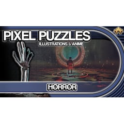 Pixel Puzzles Illustrations & Anime - Jigsaw Pack: Horror - PC Windows