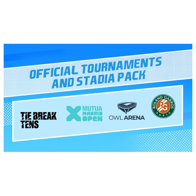 Tennis World Tour 2 Official Tournaments and Stadia Pack - PC Windows