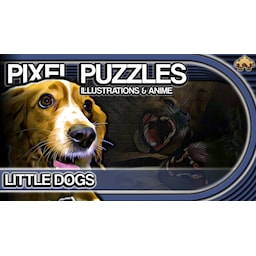 Pixel Puzzles Illustrations & Anime - Jigsaw pack: Little Dogs - PC Wi