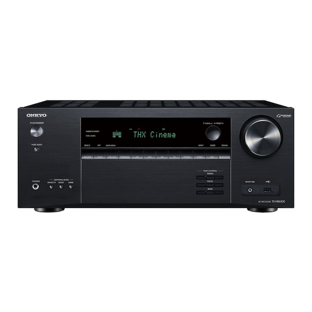 Onkyo TX-NR6100 7-2 Kanal Netværks AV Receiver Sort