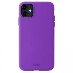 holdit iPhone 11 Cover Silikone Bright Purple