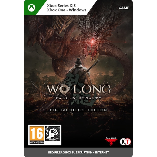 Wo Long Fallen Dynasty Digital Deluxe Edition - PC,XBOX One,Xbox Series X|S