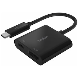 Belkin USB-C til HDMI-kabel og opladningsadapter (60 W)