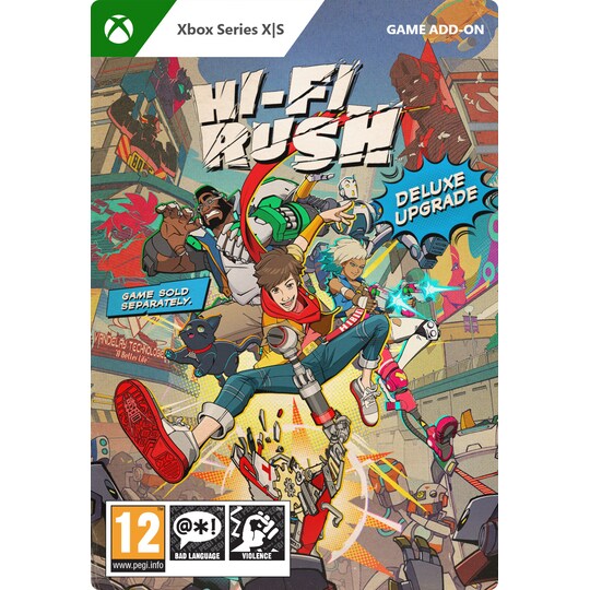 Hi Fi Rush Deluxe Edition Upgrade Pack Xbox Series Xxbox Series S Elgiganten