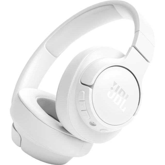 JBL Tune 720BT trådløse around-ear høretelefoner (hvid)