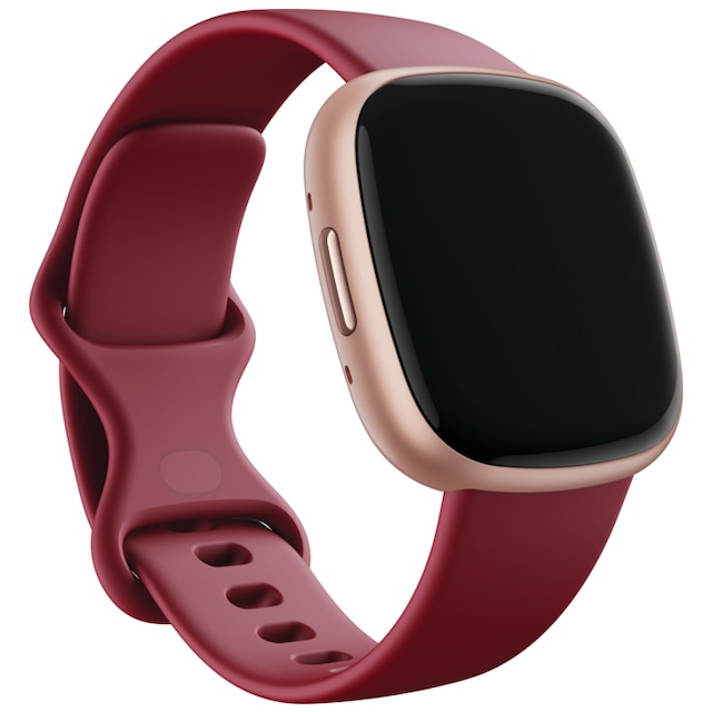 Fitbit Versa 4 smartwatch (Beet/Copper Rose)