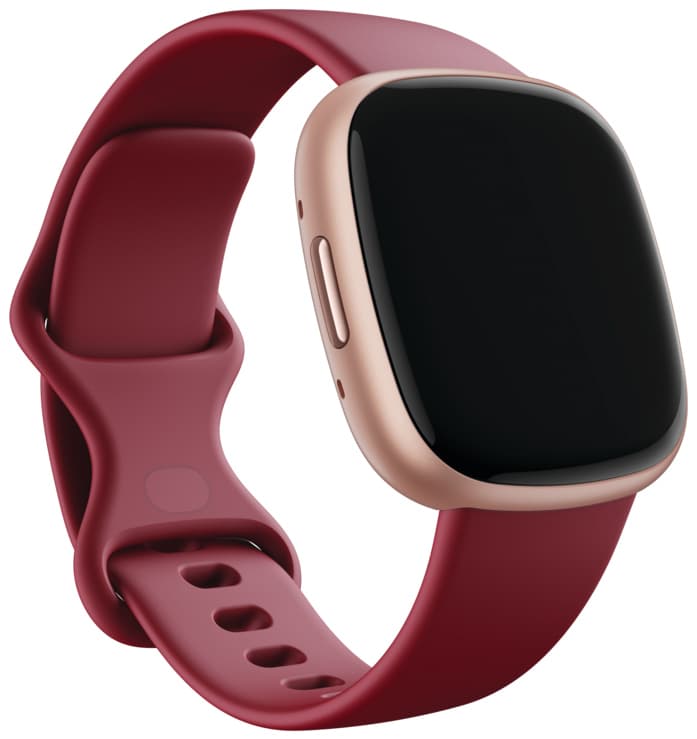 Fitbit Versa 4 smartwatch (Beet/Copper Rose)