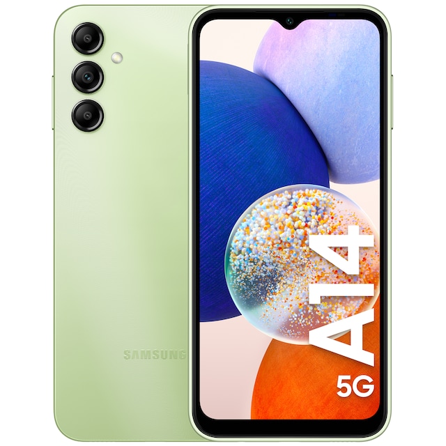 Samsung Galaxy A14 5G smartphone 4/64GB (grøn)