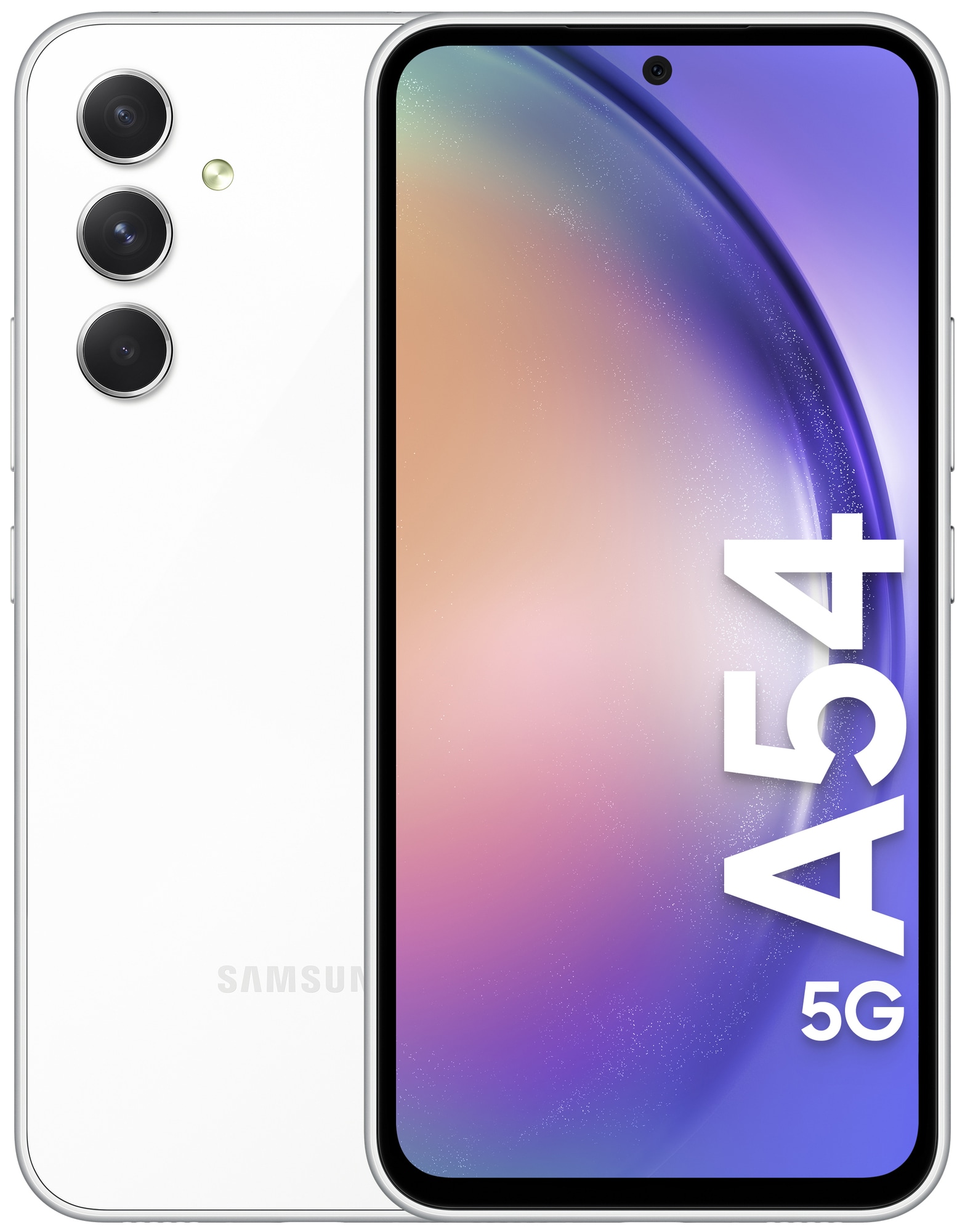 Samsung Galaxy A54 5G smartphone 8/256GB (hvid) | Elgiganten