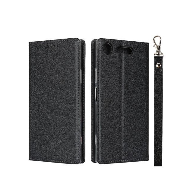 Sony Xperia XZ1 Silk Skin Wallet Stand Beskyttende Telefonetui