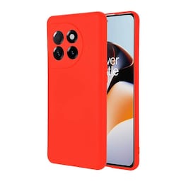 Liquid silikone cover OnePlus 11 - Rød