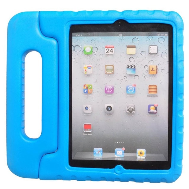 EVA cover med håndtag Apple iPad 2/3/4 9.7 - Blå