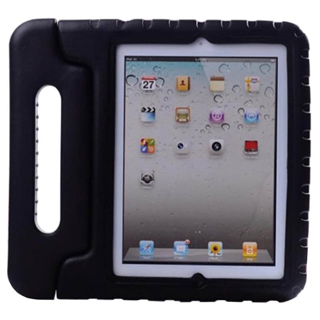 EVA cover med håndtag Apple iPad 2/3/4 9.7 - Sort