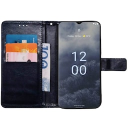 Wallet cover 3-kort Nokia G60 - Mørkeblå