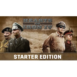 Hearts of Iron IV - Starter Edition - PC Windows