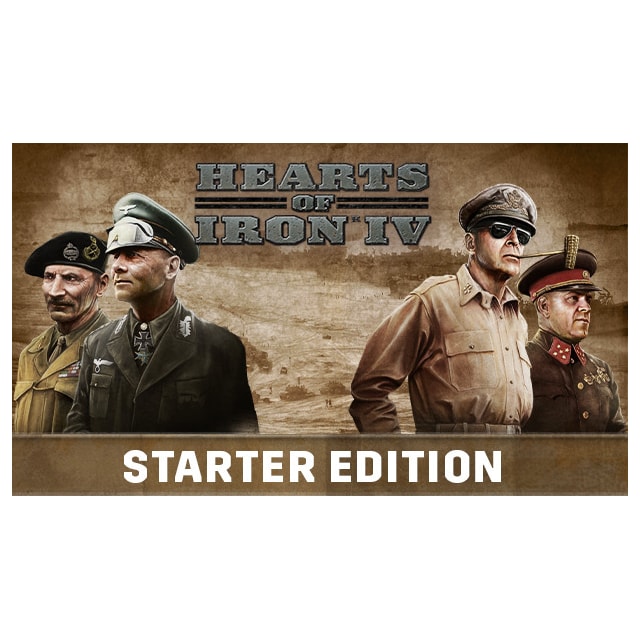 Hearts of Iron IV - Starter Edition - PC Windows