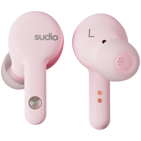 Sudio A2 trådløse in-ear høretelefoner (lyserød) | Elgiganten