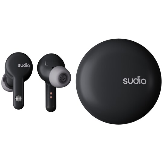 Sudio A2 trådløse in-ear høretelefoner (sort) | Elgiganten