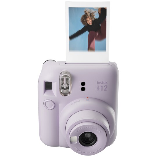 Fujifilm Instax Mini 12 kompaktkamera (lilla, pakke med 10 billeder) |  Elgiganten