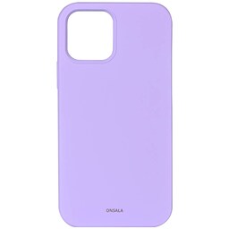 Onsala iPhone 12/12 Pro Silicone cover (lilla)