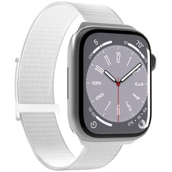 Puro Apple Watch 42-49 mm nylon urrem (hvid)