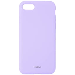 Onsala iPhone 8/7/6/SE Silicone cover (lilla)