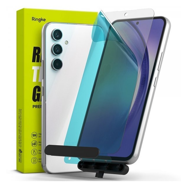 Ringke Samsung Galaxy A54 5G Skærmbeskytter Tempered Glass Installation Jig 2-pak