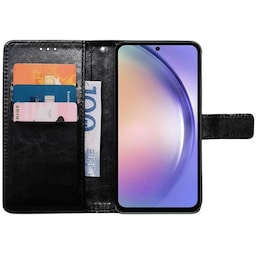 Wallet cover 3-kort Samsung Galaxy A54 5G - Sort