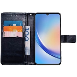 Wallet cover 3-kort Samsung Galaxy A34 5G - Mørkeblå