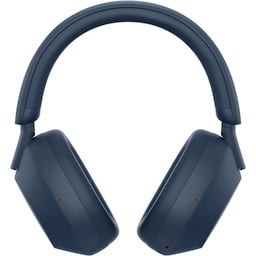 Sony WH-1000XM5 trådløse around-ear høretelefoner (midnight blue)