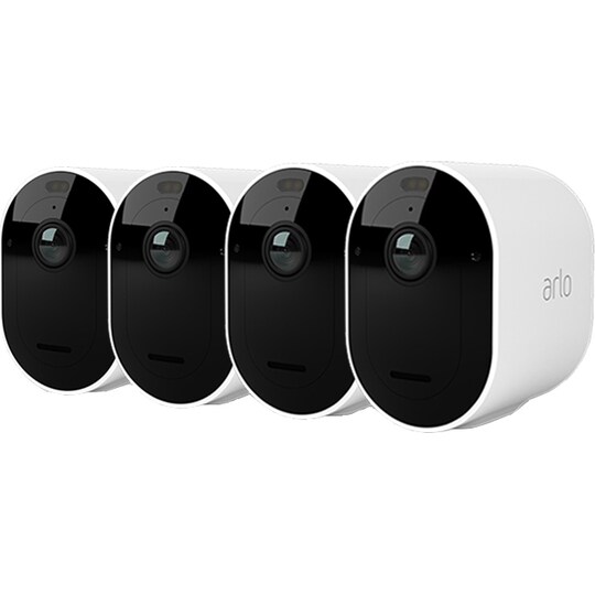 Arlo Pro 5 sikkerhedskamera (hvid/4-pak)