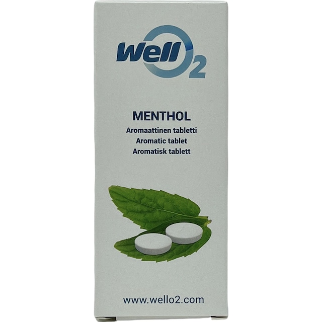 WellO2 Menthol vandtabletter (20 tbl.) 915024