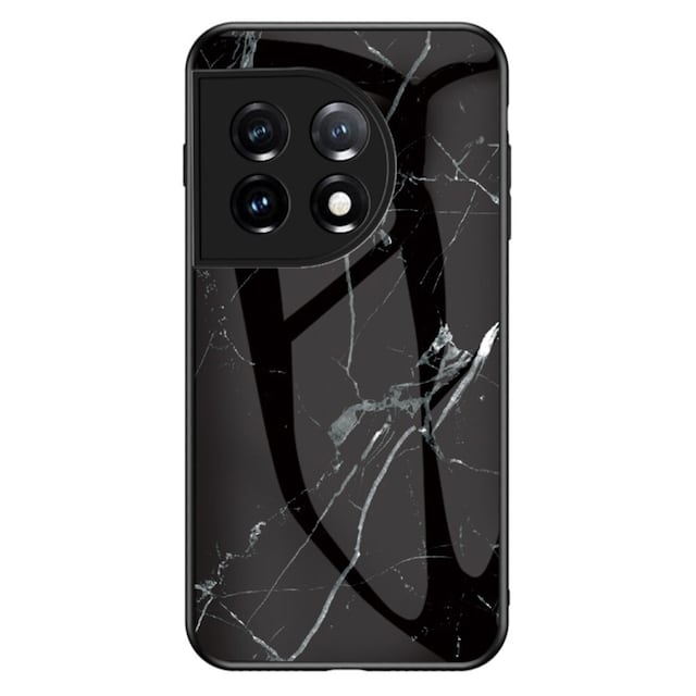 SKALO OnePlus 11 5G Marmor hærdet glas TPU Cover - #1