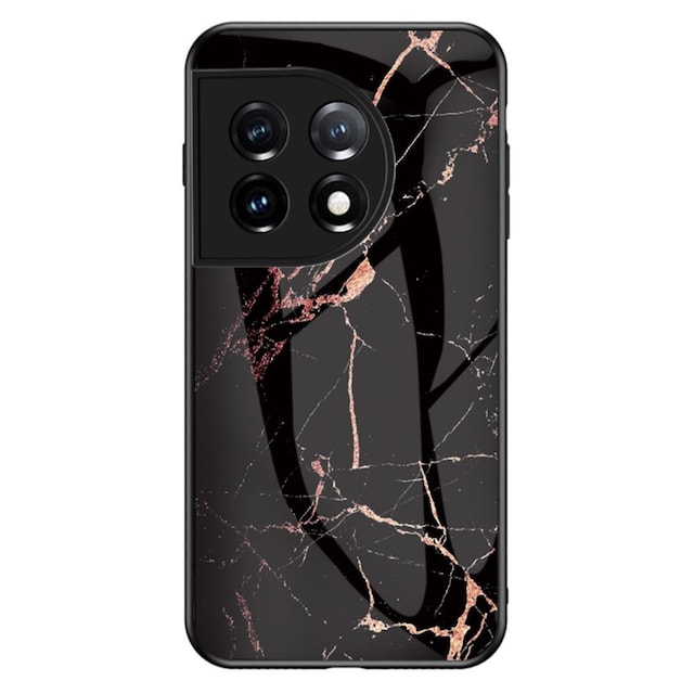 SKALO OnePlus 11 5G Marmor hærdet glas TPU Cover - #2