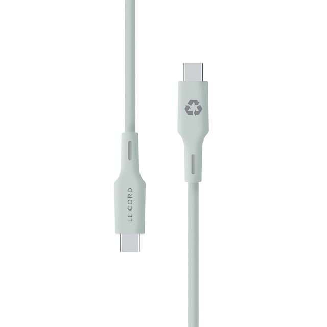 Pale Pine Recycled USB C cable kabel · Eco!