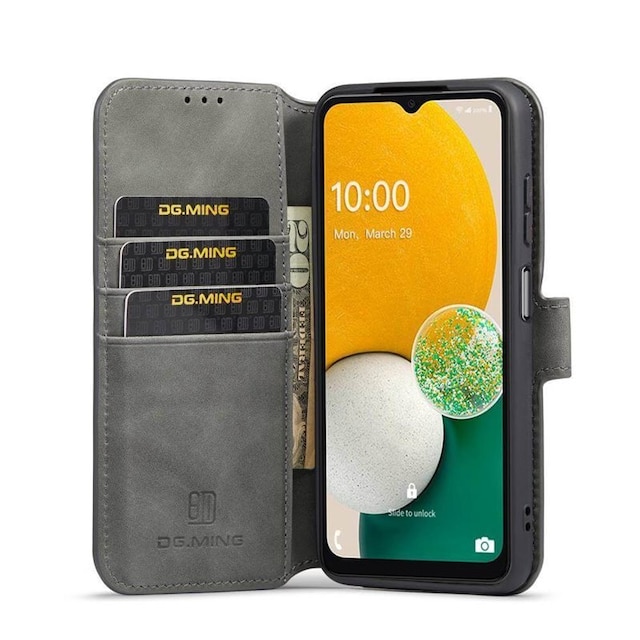 DG-Ming Wallet cover 3-kort Samsung Galaxy A13 5G - Grå